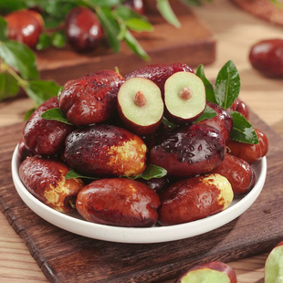 正宗宁夏灵武长枣新鲜大枣红枣脆甜枣冬枣鲜枣应当季水果