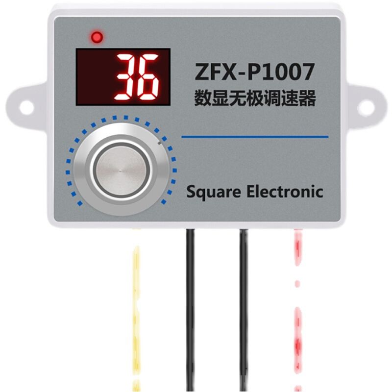 大功调速器电机数显可。控硅调速器无极手动j开率ZFX-P1007调光