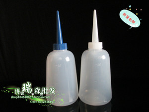 胶壶。型油壶300ml塑料工点胶R壶业点尖嘴瓶小毫升塑加厚300壶