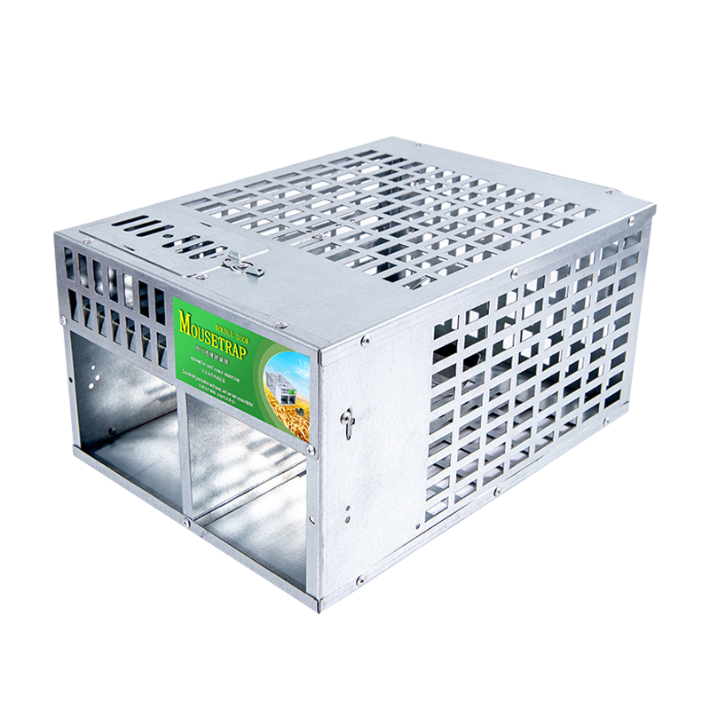 捕鼠神器灭鼠家用室内高效笼夹抓逮捉全自动陷阱扑一窝端老鼠笼子
