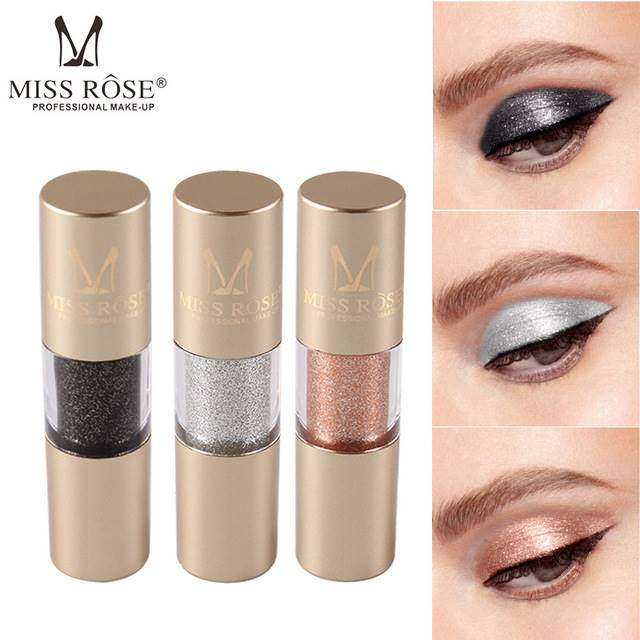 MISS ROSE Shine Eyeshadow Metals Glitter 金聪眼线液Bling
