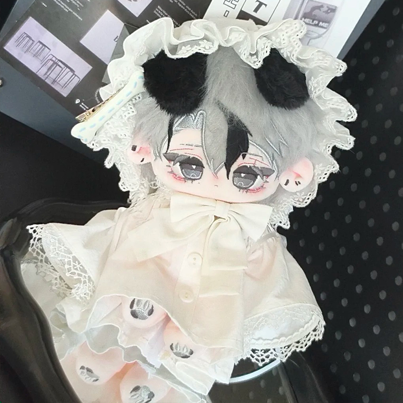 可奈造物兔耳睡衣棉花娃娃衣服