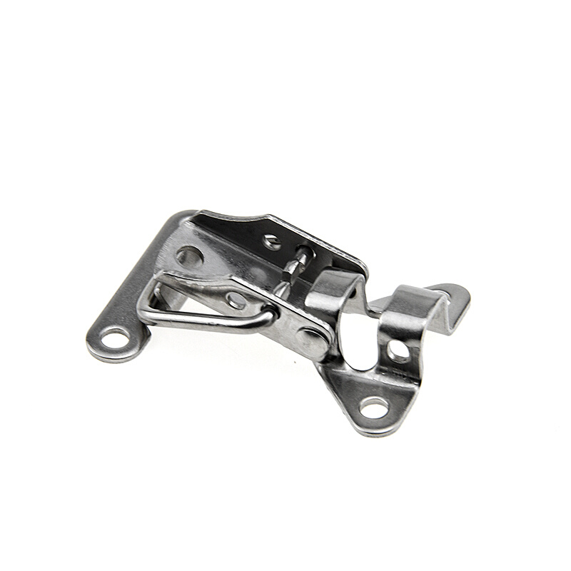 304不锈钢锁扣工具箱扣工业搭扣带锁扣子飞机扣木箱铁皮箱扣卡扣