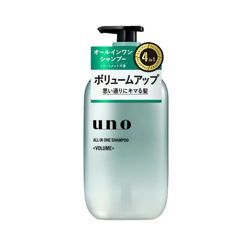 日本uno吾诺多效4合一洗发水控油清爽丰盈蓬松/滋润型