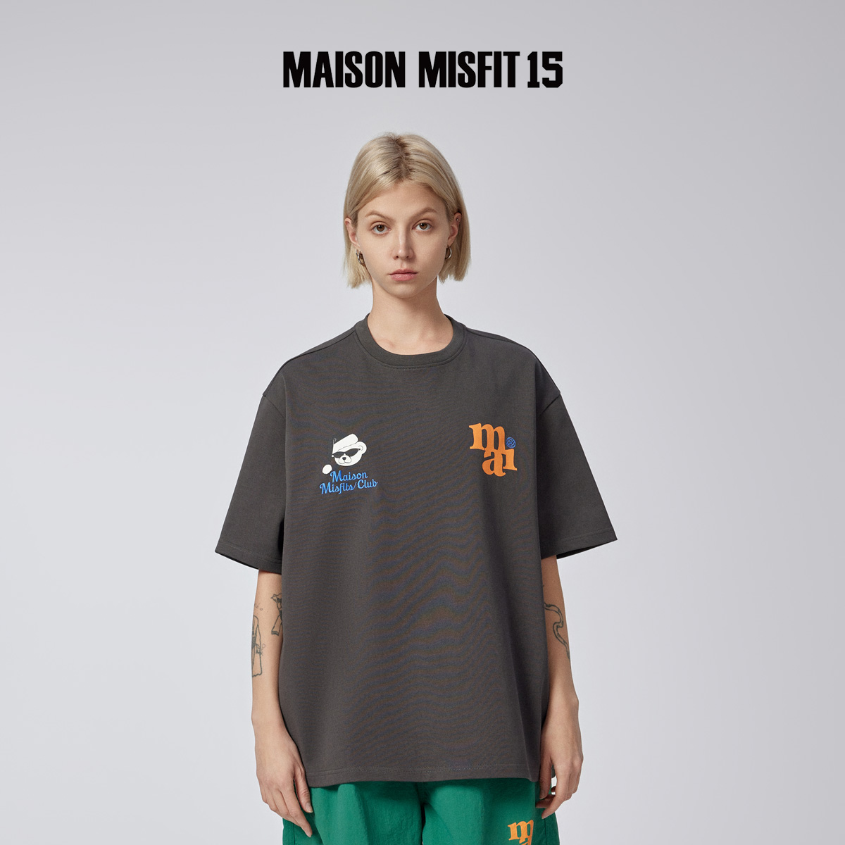 MMXV熊重磅潮牌男女T恤