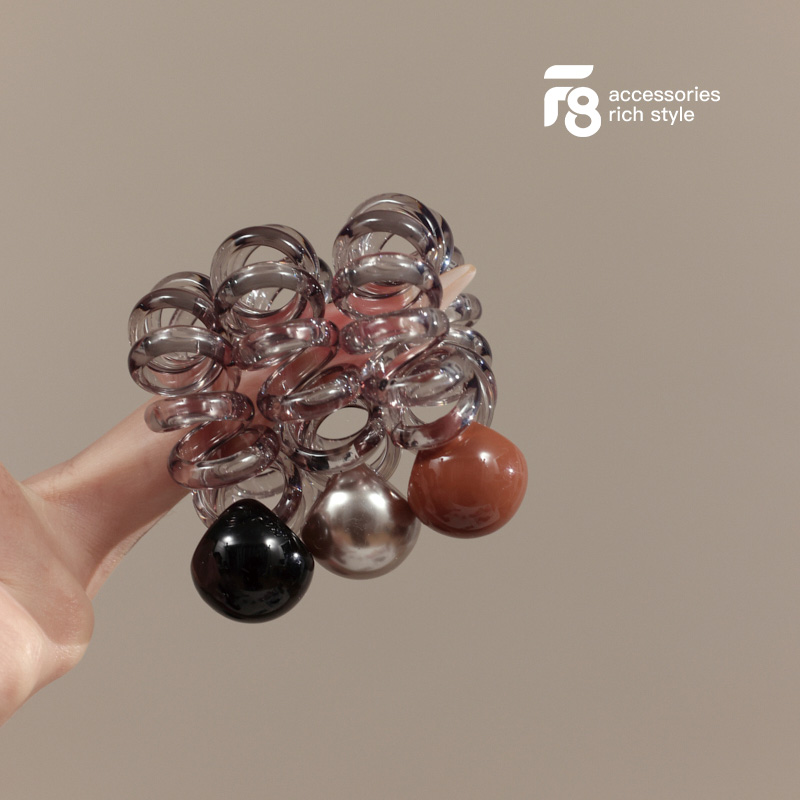 F8简约时尚无痕不伤发电话线发圈