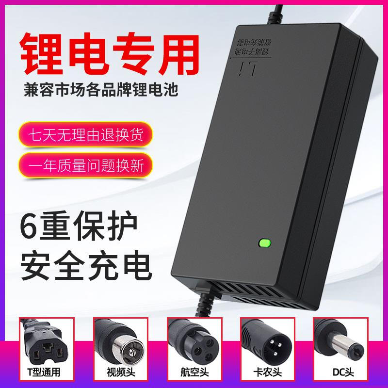 适用于台铃充电器锂电池电动车48V36V60V24V2A72V3A爱玛雅迪小锂