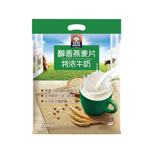 桂格燕麦片特浓牛奶麦片