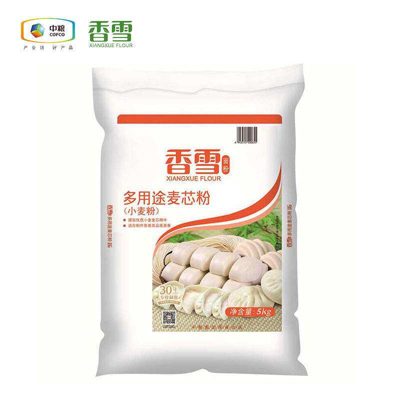 中粮香雪多用途麦芯粉10斤包子粉馒头粉水饺面粉沈阳面粉东北白面
