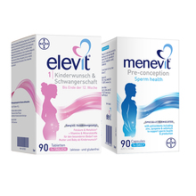 【旗舰店】Elevit爱乐维1段活性叶酸+男士复合维生素
