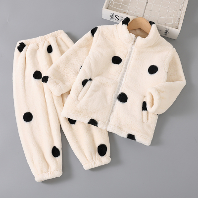 升级加厚儿童法兰绒睡衣