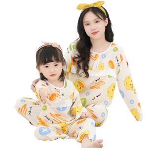 儿童睡衣夏季亲子套装