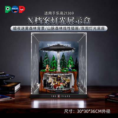 适用乐高21369X档案展示盒