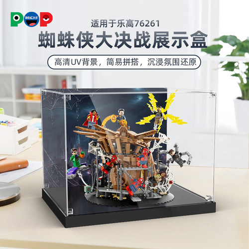 76261蜘蛛侠大决战展示盒