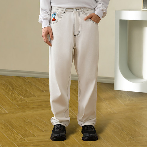 MindError口袋小象城市牛仔裤