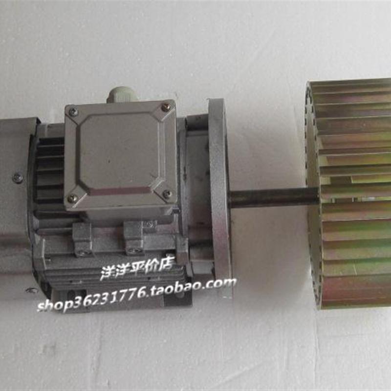 新款400W长轴电机离心风机单相三相纯铜高速抽烟工业马达220V包邮