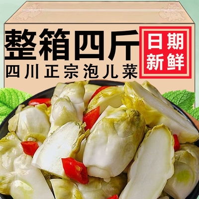 开胃泡菜儿菜酸娃娃菜温州特产多头菜浙江榨菜菜心咸菜腌制大头菜