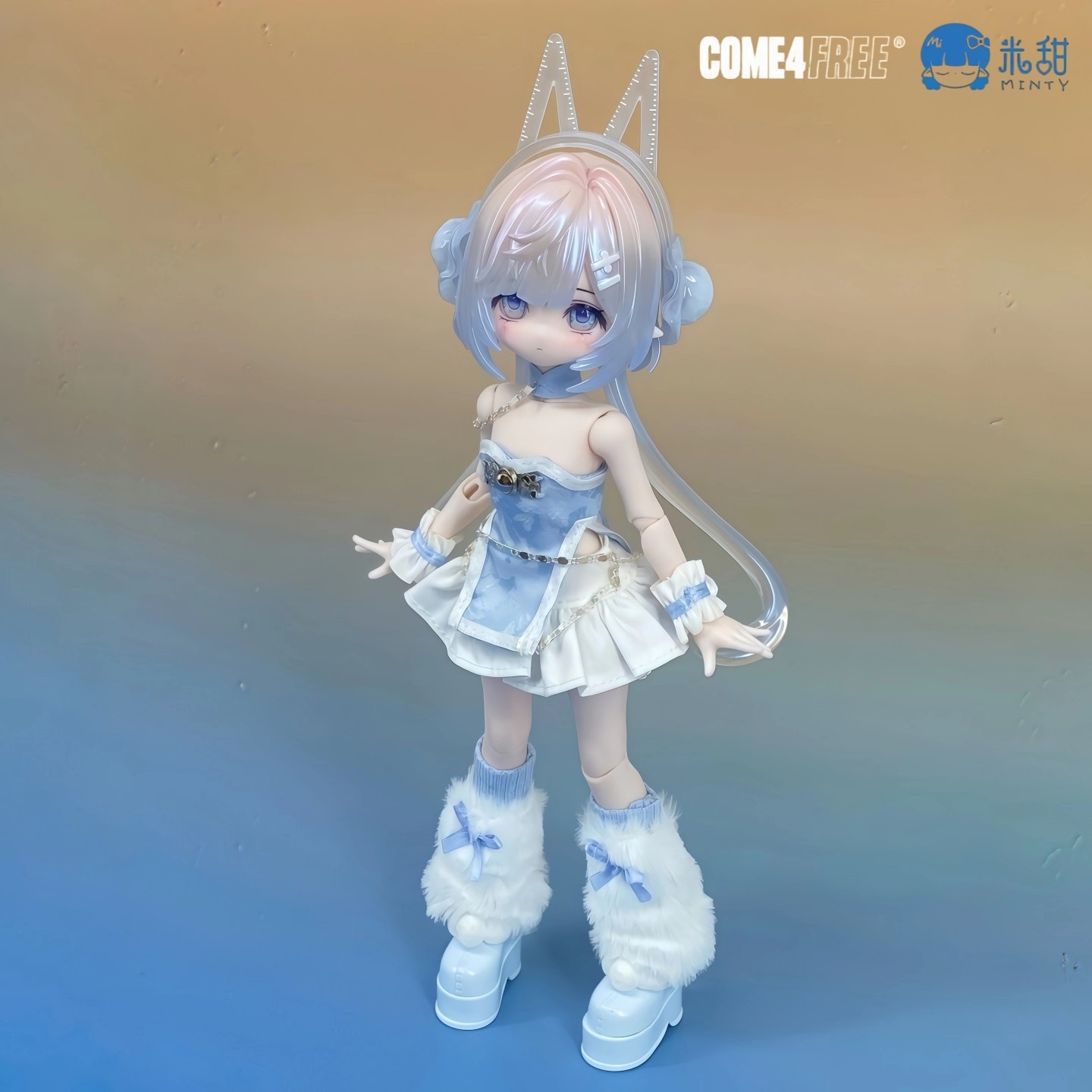 COME4FREE米甜三代运势小签灵8分bjd可动人偶盲盒潮玩礼物摆件