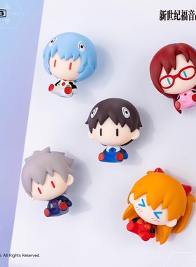 POPMART泡泡玛特共鸣EVA新世纪福音战士超迷你手办盲盒摆件冰箱贴