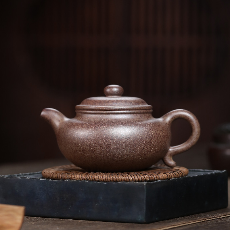 大吉羊柴烧 宜兴壶手制茶壶 本山绿泥古260ml庄泽明,餐饮具,茶壶,淘宝优惠券,粉丝福利购,淘宝优惠卷