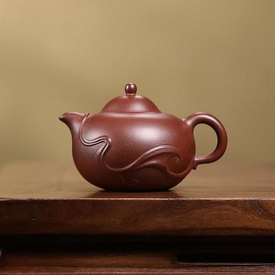 JCY-0017季益顺创立品牌 季畅园【贵妃出浴】龙血砂160cc宜兴紫砂