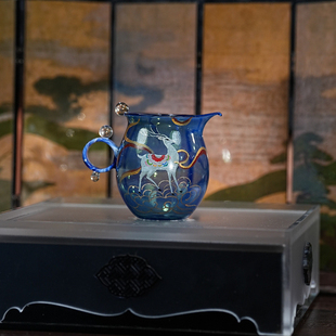 物肆丨九色鹿公杯 容量200ml玻璃茶器手工茶杯