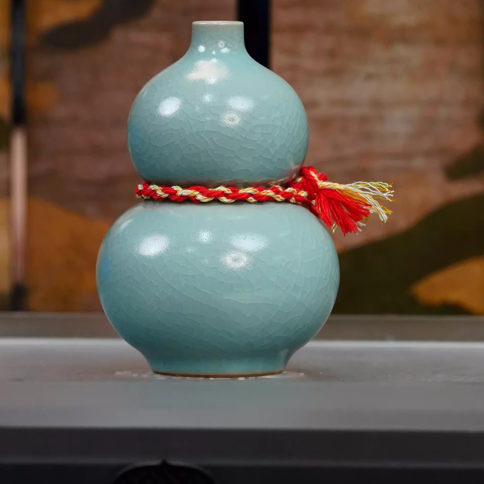 饮古观青 | 陶瓷大葫芦 尺寸高10.5x宽6.5 景德镇陶瓷 摆件,餐饮具,茶宠摆件,淘宝优惠券,粉丝福利购,淘宝优惠卷