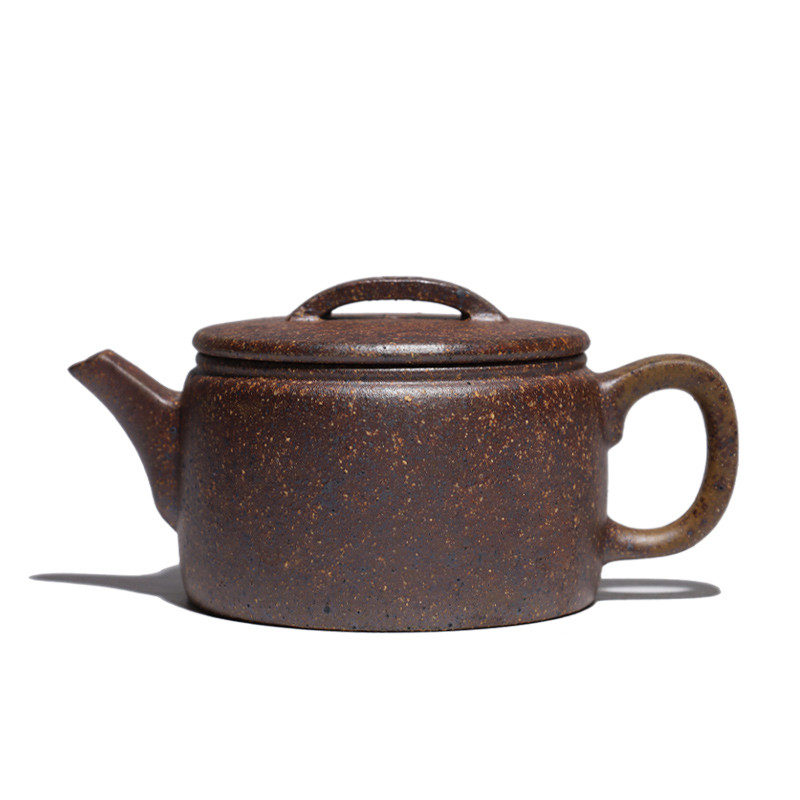 大吉羊柴烧 宜兴壶茶壶茶具 紫焰砂汉瓦款二200ml庄杰,餐饮具,茶壶,淘宝优惠券,粉丝福利购,淘宝优惠卷