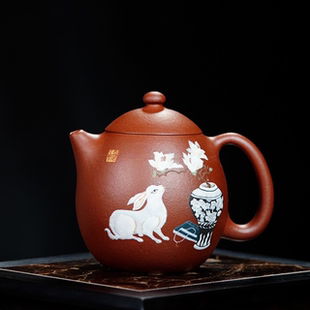 ZH-051【龙蛋(泥)】青年大拍陶手朱浩手工制做茶具紫砂壶紫砂