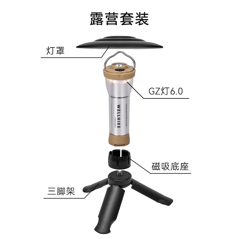 户外营地手电筒GZ同款通用配件超长续航led露营帐篷野餐灯塔灯罩,户外/登山/野营/旅行用品,营地灯/帐篷灯,淘宝优惠券,粉丝福利购,淘宝优惠卷