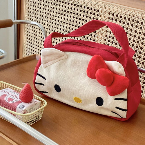 kitty猫手提包大容量便携收纳包