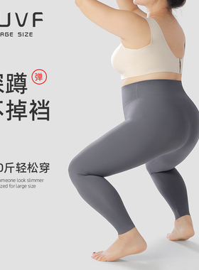 大码鲨鱼裤女春夏2026薄款外穿胖mm高腰收腹提臀不掉裆灰色打底裤