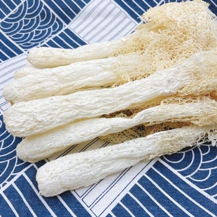 头茬无硫竹荪干货毛重50克食用菌野生长裙特产特价干货菌汤包炖鸡