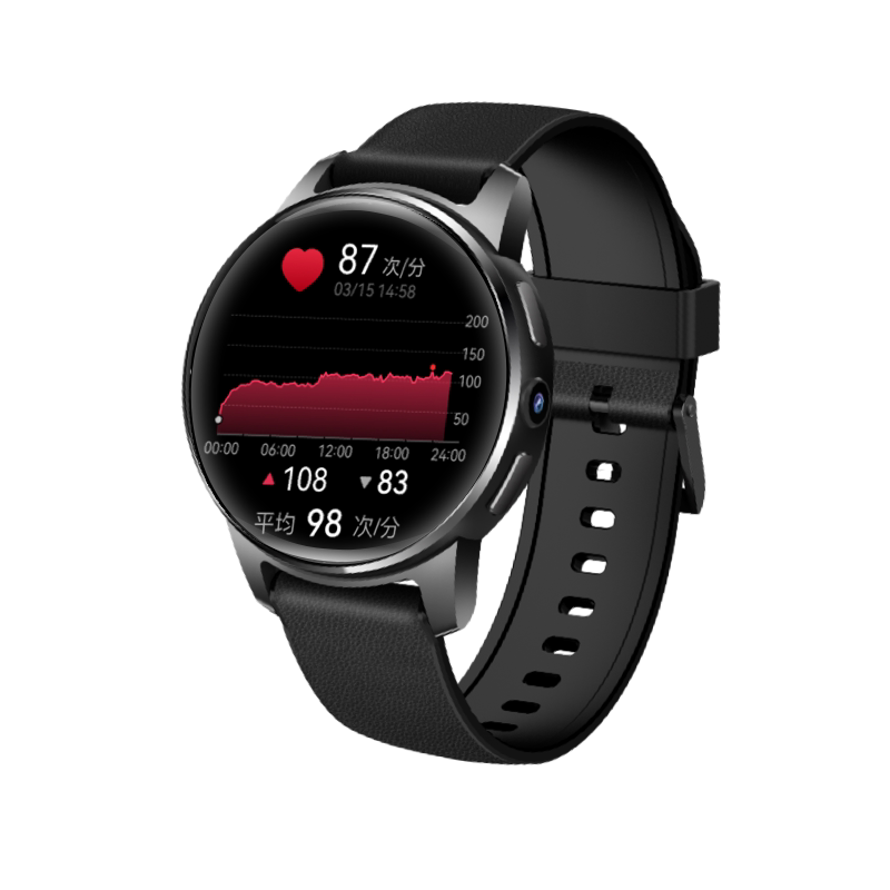 安康守护智能健康手表老人监测心率血氧体温居家社区养老未病预警