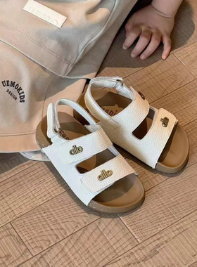 儿童厚底凉鞋女童2026夏季新款勃肯鞋外穿轻便不累脚高级感凉拖鞋