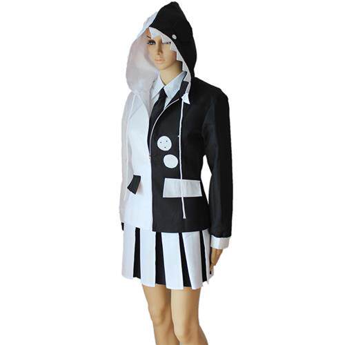货】弹丸论破黑h白熊拟人服 万圣节黑白熊l人p拟ay服装lw