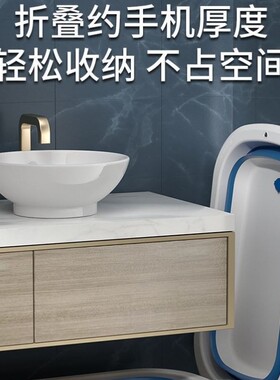 可折叠洗澡盆儿童3岁以上三岁宝宝洗澡盆宝宝洗澡盆0一6岁折叠跨