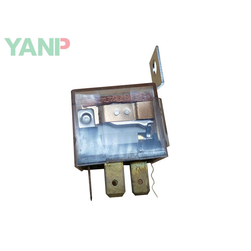 塑背继电器JD1912铁背继电器12V/24VDC80A铁背透明外壳汽车继电器