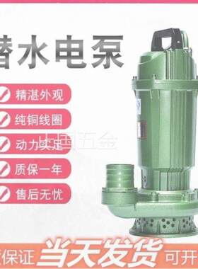 德国380v三相水泵潜水泵220v3寸6寸大流量大功率污水泵抽水潜水泵