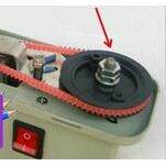 原装立信LX66装订机胶飞轮 皮圈塑料轮 大/小轮子