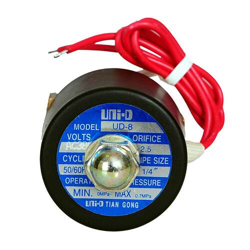 UNI-D电磁阀UD-8气阀UD-6水阀TIAN GONG代替2W025-08H AC220V 24V