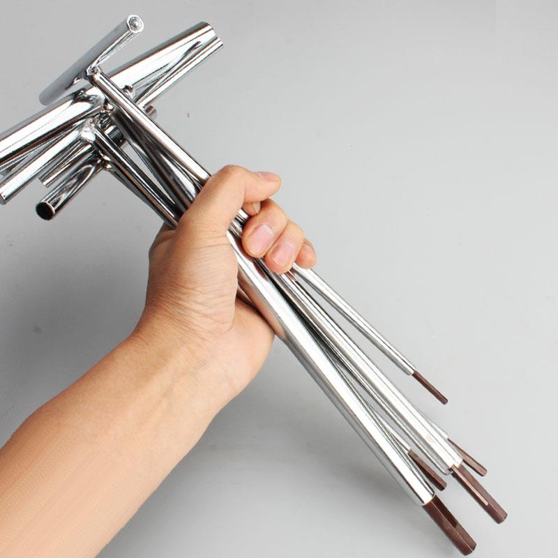 福冈内六角扳手T型内六角螺丝加硬单个单只加长内六方丁字六角匙