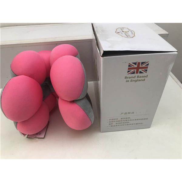 多功能靠枕 英国品牌 护脖子颈椎枕  花朵U型枕 午睡枕