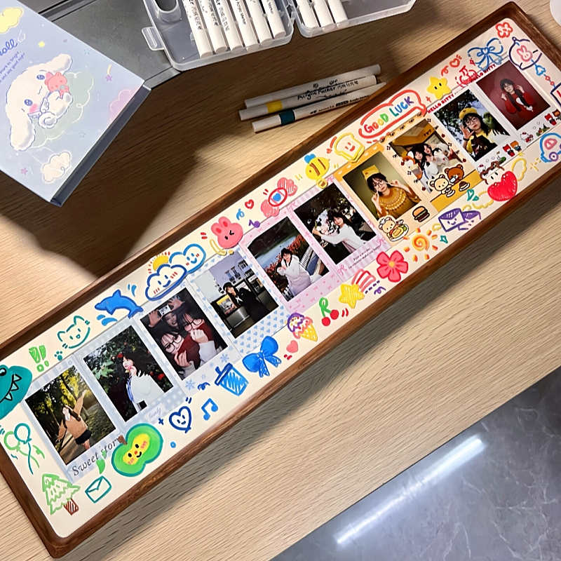 【超绝DIY彩虹相纸相框！】超棒