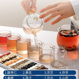 老古头小罐枣仁黄芪灵芝百合v茶秋冬保健茶大麦甘草