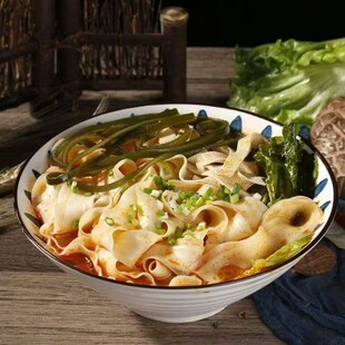 烩面面饼火c锅宽面速食早餐烩面胚干烩面块煮面鲜香非油炸速食