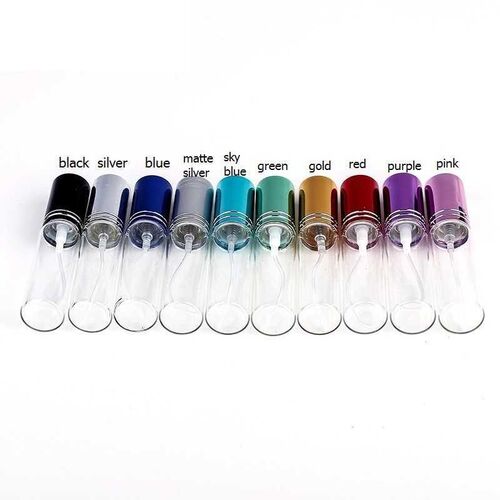 10ml Metal Empty Glass Perfume Refillable Bottle Spray Perfu