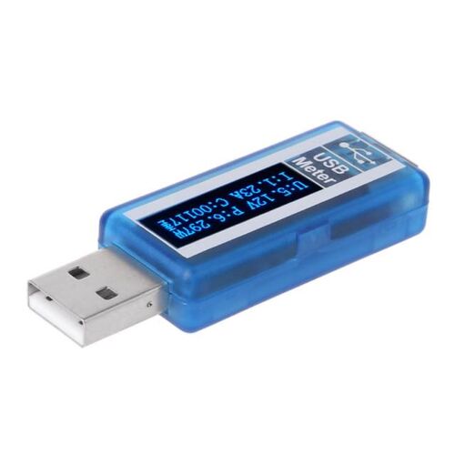 USB OLED Tester Voltmeter Ammeter Power Capacity Meter Volta