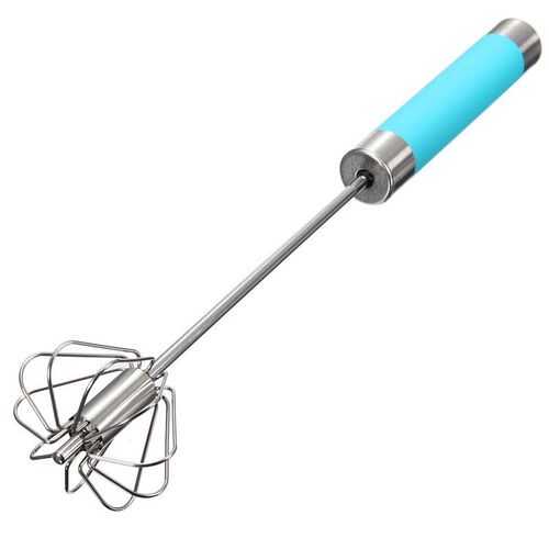 New Design Manual Self Turning Stainless Steel Push Hand Whi