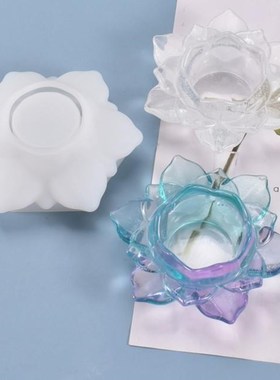 DIY Crafts Crystal Epoxy Resin Mold Flower Storage Box Casti